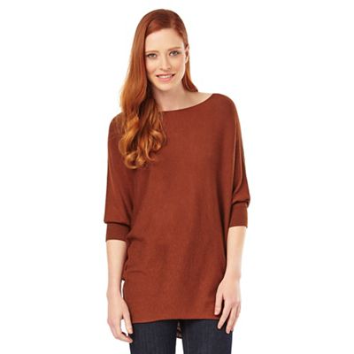 Phase Eight Tobacco Becca Batwing Jumper